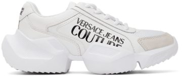 Versace Jeans Couture White Gravity Logo Low White (E71VA3SU3EZP019)
