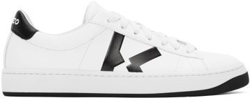Kenzo White K-Logo Kourt 01 – WHITE (FA65SN170L50)