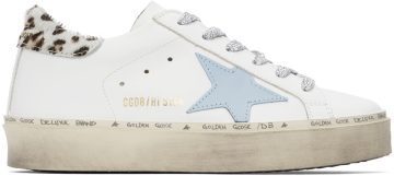 Golden Goose White Leopard Hi Star 10871 White/Powder B (GWF00118.F002441.10871)
