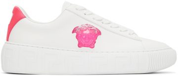 Versace White Medusa Head Greca 2W360 Blanc (DST644D_1A00816_2W360)