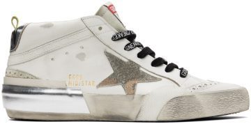 Golden Goose White Mid Star Classic 10917 WHITE/CAMOUFLA (GMF00122.F002589.10917)
