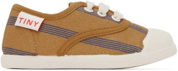 TINYCOTTONS Baby Tan & Blue Lines J51 Dijon/Ultramarin (SS22-301)