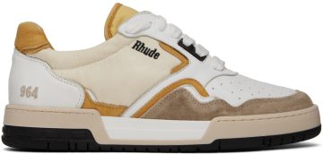 Rhude Beige Racing WHITE/MUSTARD/BEIGE (RHFW22FO10604036)