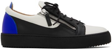 Giuseppe Zanotti Black & White Frankie Birel Vague BIANCO (RU20047)