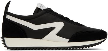 rag & bone Black & White Retro Runner BLK (MGF22FF005NU5)