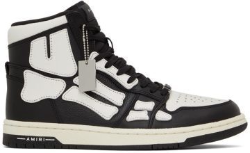 AMIRI Black & White Skel High Top Black / White (PF22WFS002-004)