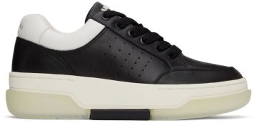 AMIRI Black & White Stadium Low BLACK / WHITE (PS22MFS007-004)