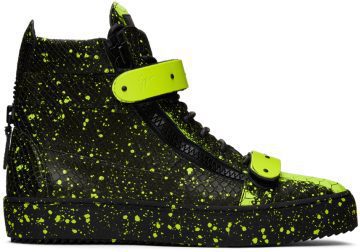 Giuseppe Zanotti Black & Yellow Coby NRO/FLUOGIALLO (RU20034-93229)