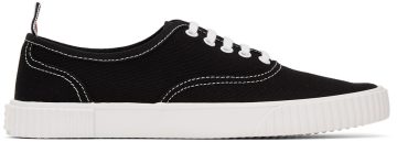Thom Browne Black Canvas Heritage 001 BLACK (MFD201B-01588)
