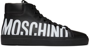 Moschino Black Logo High 000 NERO (MB15052G1E GA0)