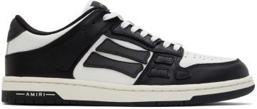 AMIRI Black Skel Low WHITE / BLACK (PF22MFS003-111)