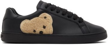 Palm Angels Black Teddy Bear Tennis Black Brown (PWIA036F21LEA0011060)