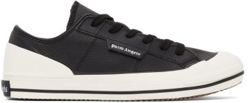 Palm Angels Black Vulcanized Sneaker BLACK WHITE (PMIA064F21LEA0011001)