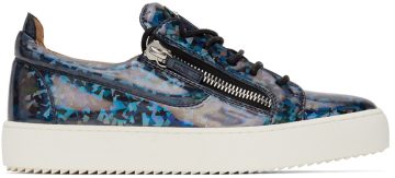 Giuseppe Zanotti Blue Iridescent May London AIKIDO NOTTURNO (RM20014-91358)