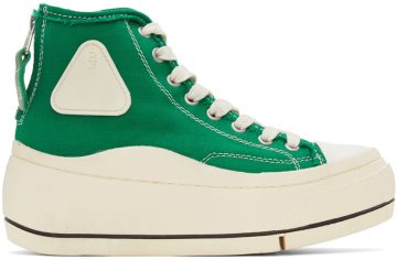 R13 Green Kurt High-Top S024A Forest Green (R13S5029-S024A)