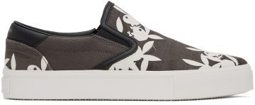 AMIRI Grey & White Playboy Edition Slip-On GREY/WHITE (MFS006-043)