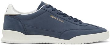 PS by Paul Smith Navy Nubuck Dover Low 41 BLUE (M2S-DVR03-FNUB)