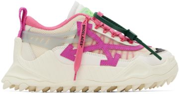 Off-White Off-White & Pink Odsy 1000 Baby Pink Fuchsia (OWIA180F22FAB0013432)