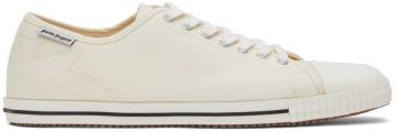 Palm Angels Off-White Vulcanized Low-Top White Black (PWIA045S22FAB0010110)