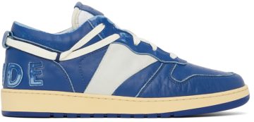 Rhude SSENSE Exclusive Navy Rhecess Low NAVY (RHFW21FO30039302)