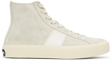 TOM FORD Taupe Cambridge High-Top MRM MARMO (J1167T-CRU)