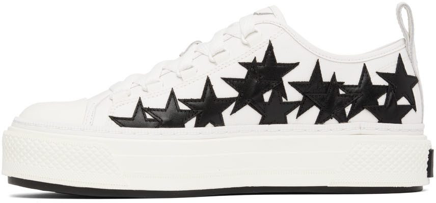 AMIRI White & Black Stars Court Low-Top WHITE / BLACK (PF22MFS014-111)