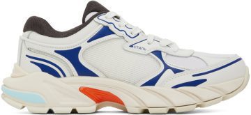 Heron Preston White & Blue Block Stepper white blue (HMIA027F22FAB0010145)