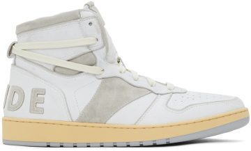 Rhude White & Grey Rhecess Hi 0554 WHTGRY (RHFW21FO24039554)