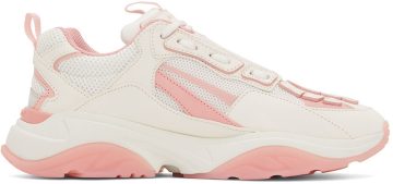 AMIRI White & Pink Bone Runner Low-Top White / Pink (PF22WFS001-109)