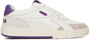 Palm Angels White & Purple University White Purple (PWIA049F22LEA0010137)