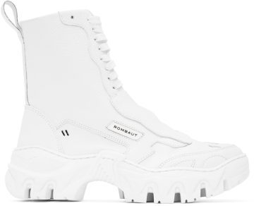 Rombaut White Boccaccio II High-Top WHITE (S21-B-013)