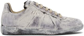 Maison Margiela White Paint Replica H1532 Blk/W (S58WS0109 P3642)