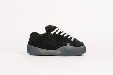 ERL Vamps Sneaker Suede Leather “Black” (ERL08SH01_BLK)