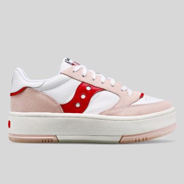 Saucony St. Valentine Jazz Court Platform White / Pink (S60781-1)