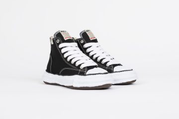 Maison Mihara Yasuhiro Peterson 23 OG Sole Canvas High-Top “Black/White” (A11FW701-BLK)