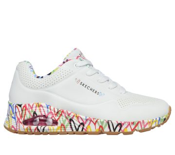 Skechers Skechers x JGoldcrown: Uno – Loving Love – Wit (155506-WHT)