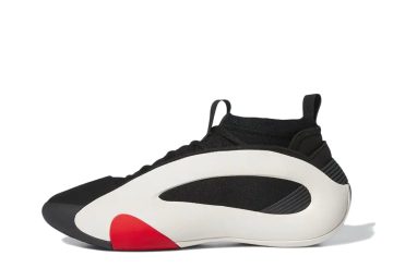 adidas Harden Vol. 8 White Black Scarlet (IE2695)