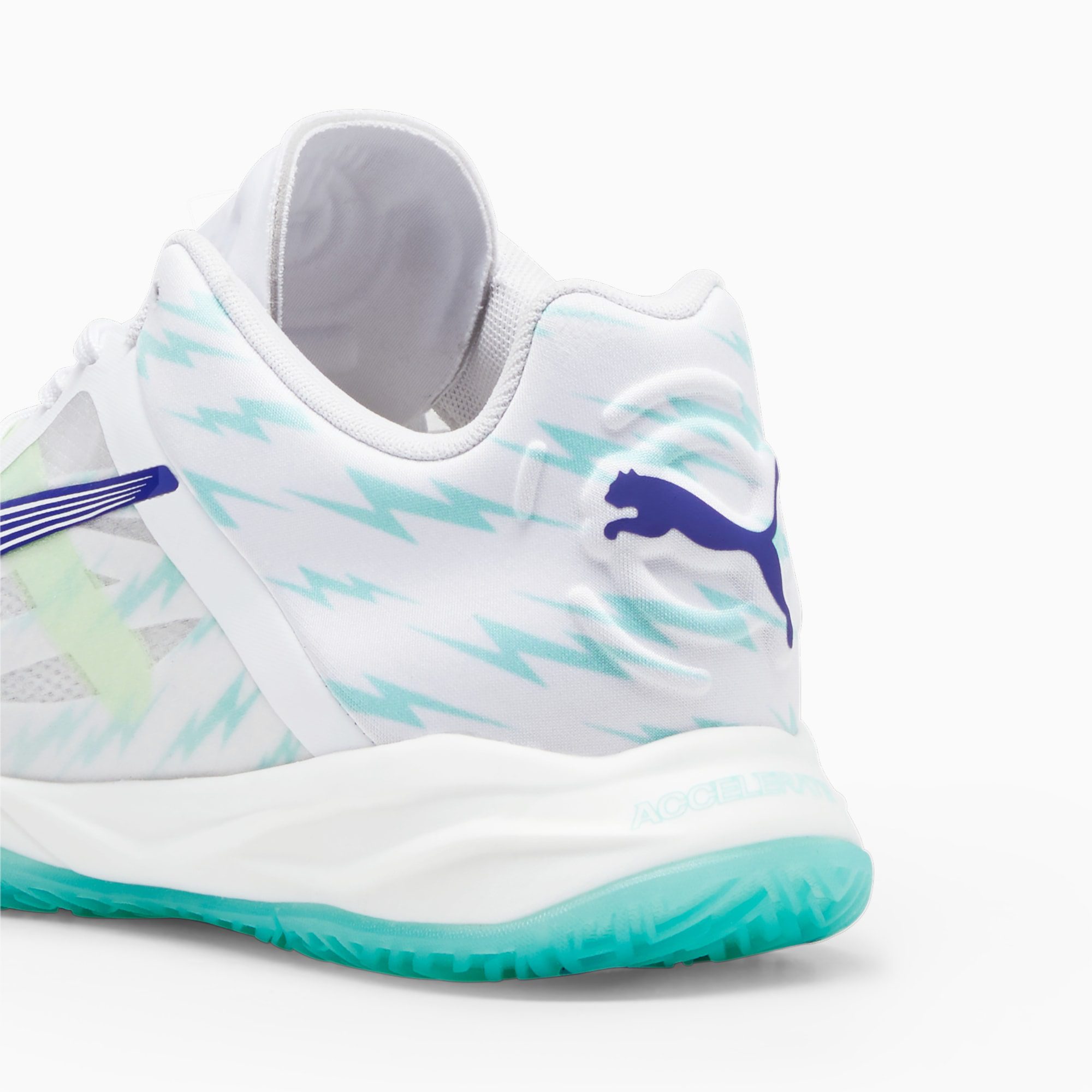 Puma Accelerate NITRO™SQD W+ zaalschoenen Wit (108044-01)