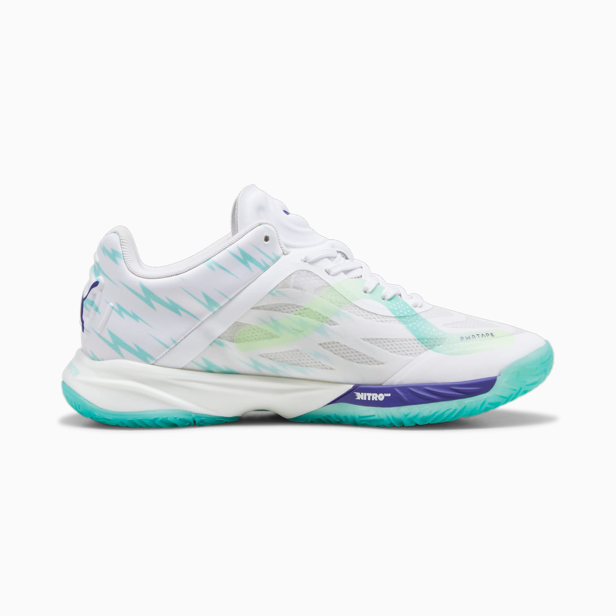 Puma Accelerate NITRO™SQD W+ zaalschoenen Wit (108044-01)