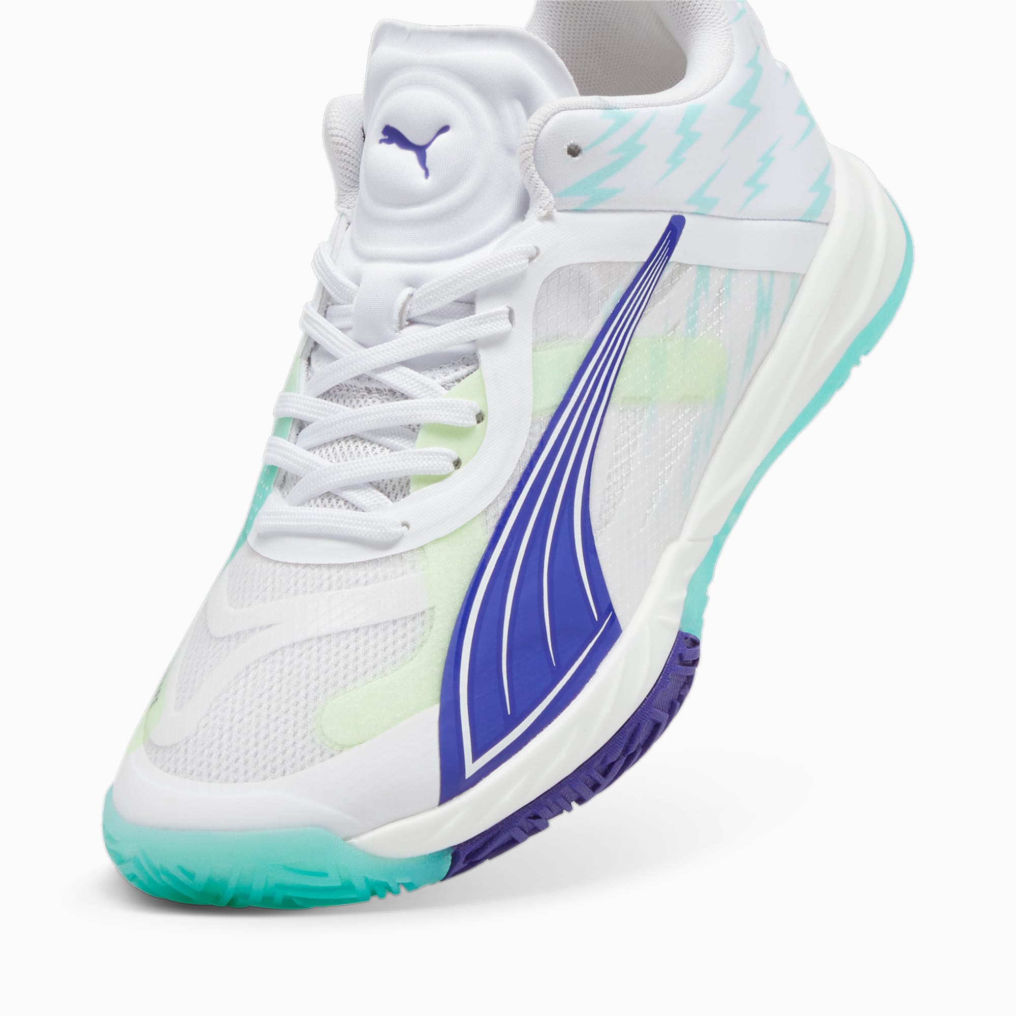 Puma Accelerate NITRO™SQD W+ zaalschoenen Wit (108044-01)