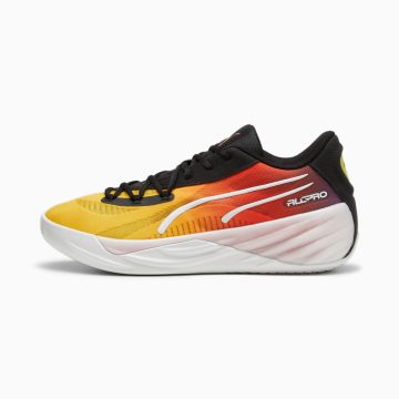 Puma All-Pro NITRO™ SHOWTIME basketbalschoenen Geel/Paars (309890-01)