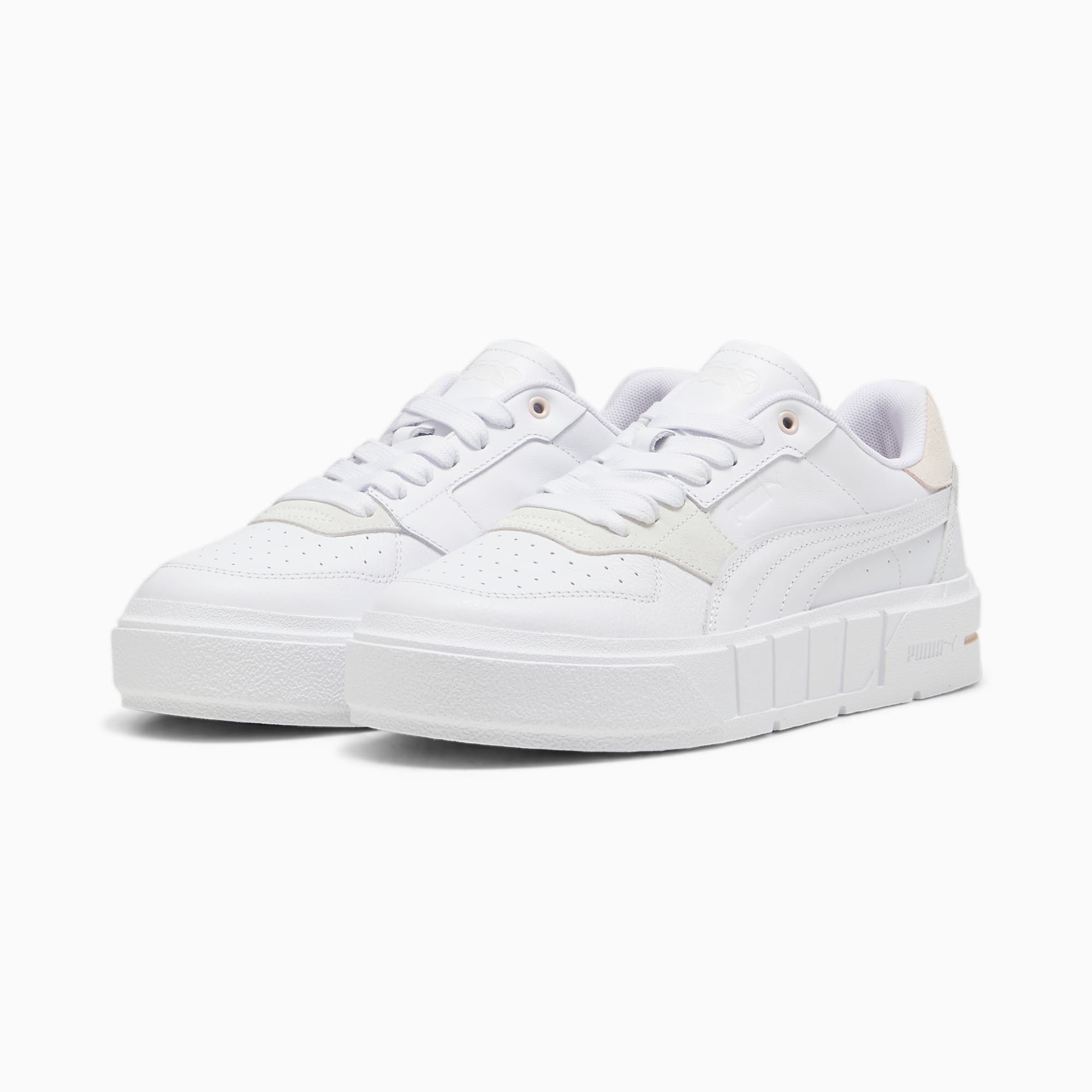 Puma Cali Court Match Wit/Roze/Groen (393094-06)