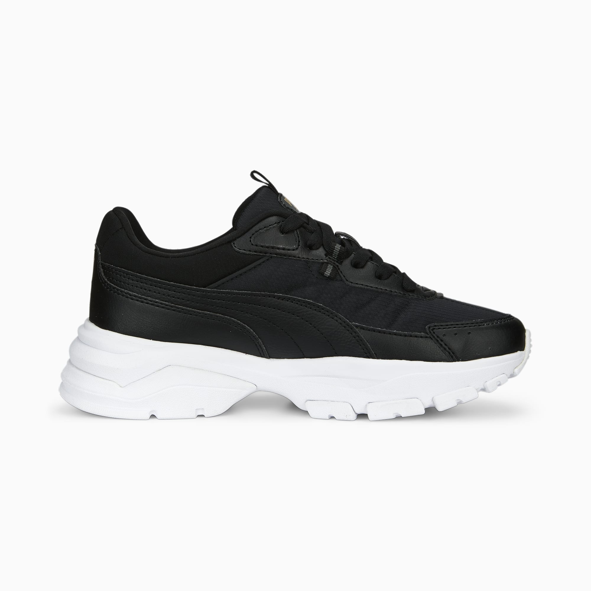 Puma Cassia Via Wit/Zwart/Grijs (389223-02)