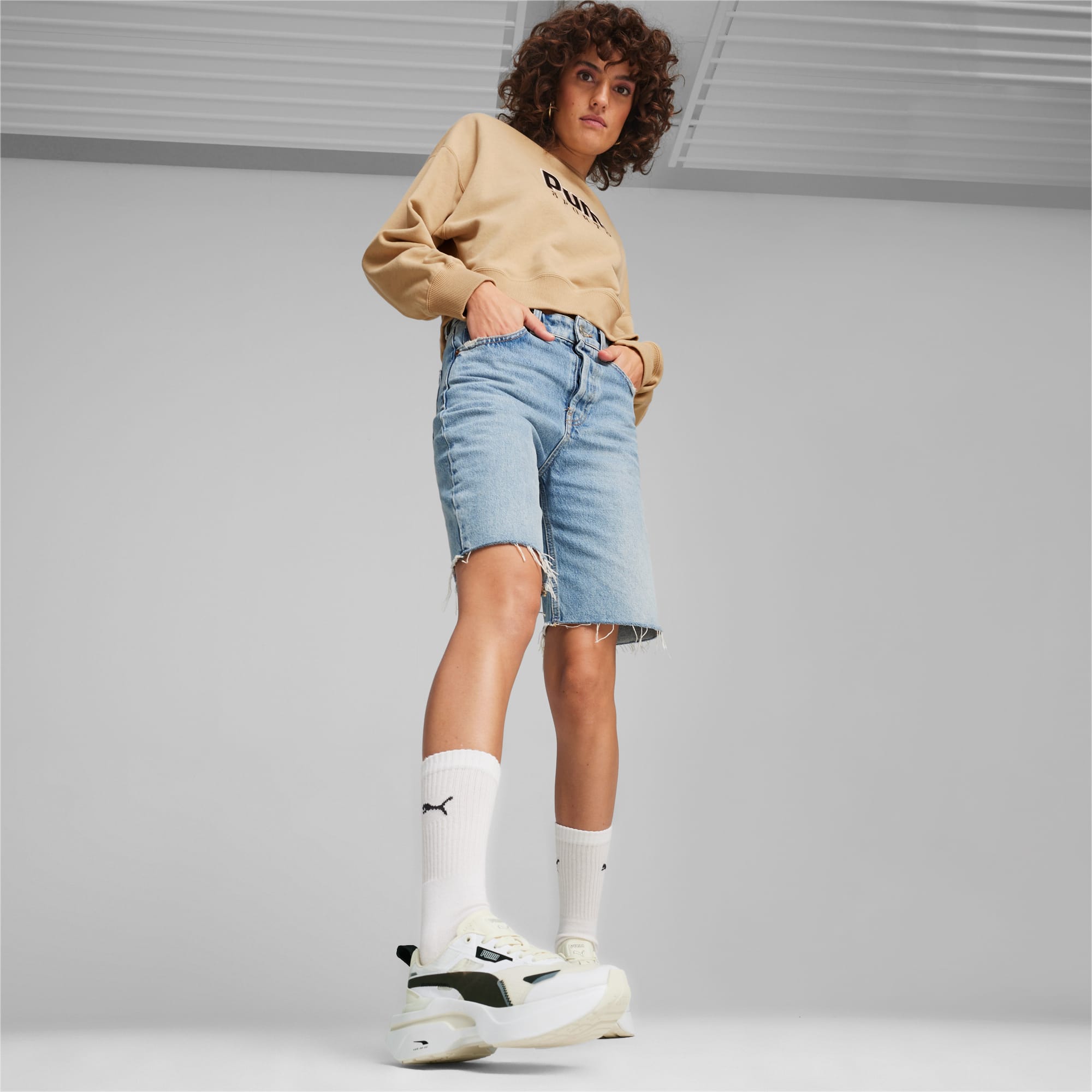 Puma Kosmo Rider Bruin/Rood/Wit (383113-13)