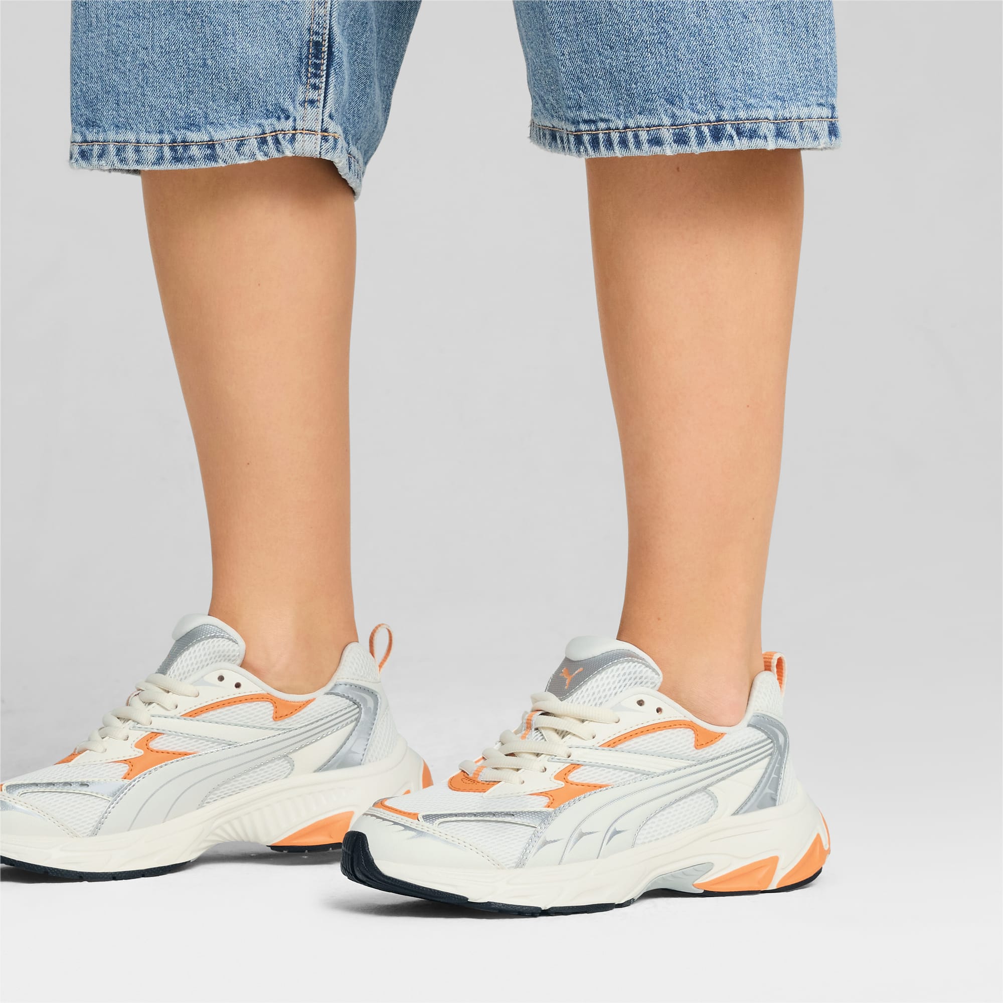 Puma Morphic Wit/Oranje (392724-35)