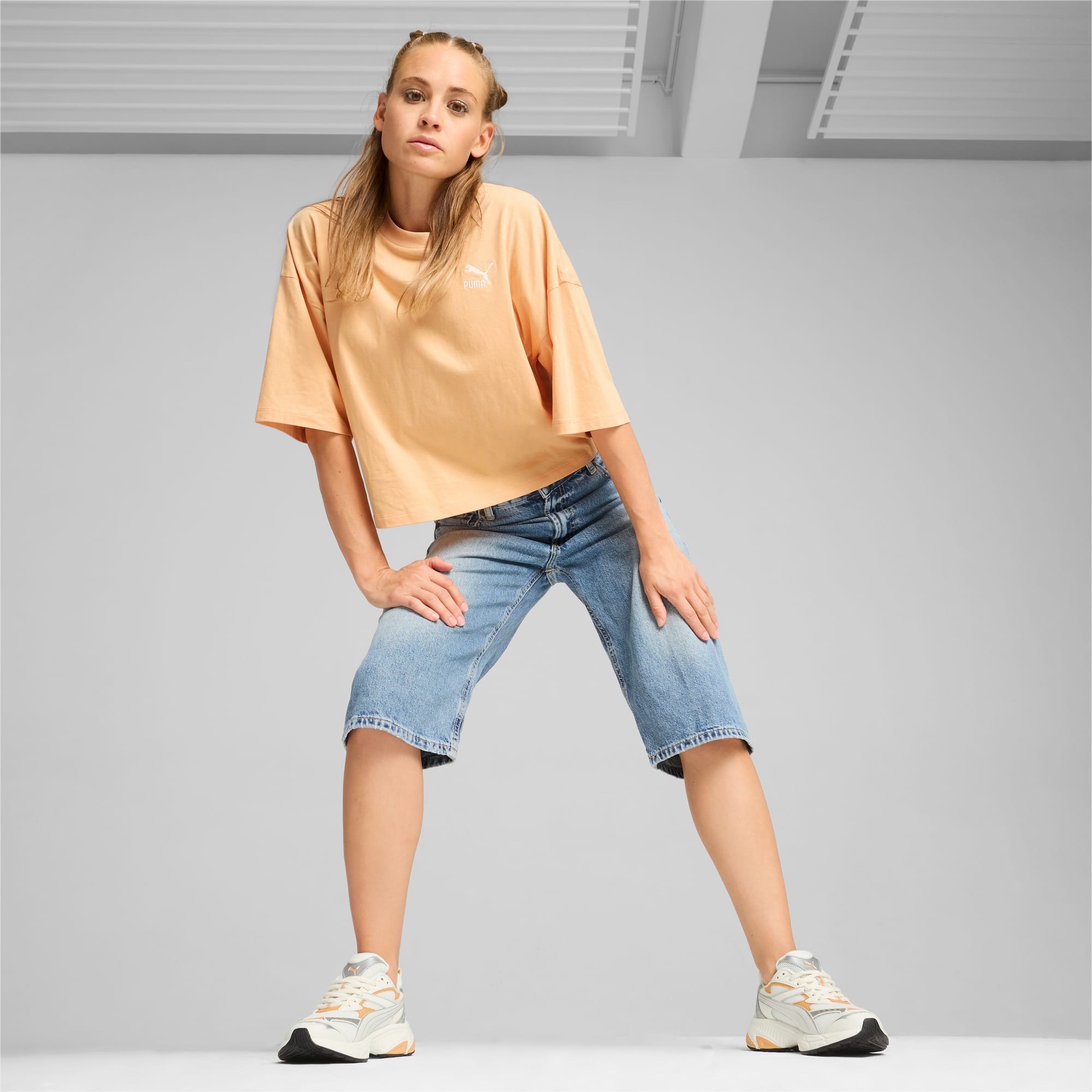 Puma Morphic Wit/Oranje (392724-35)