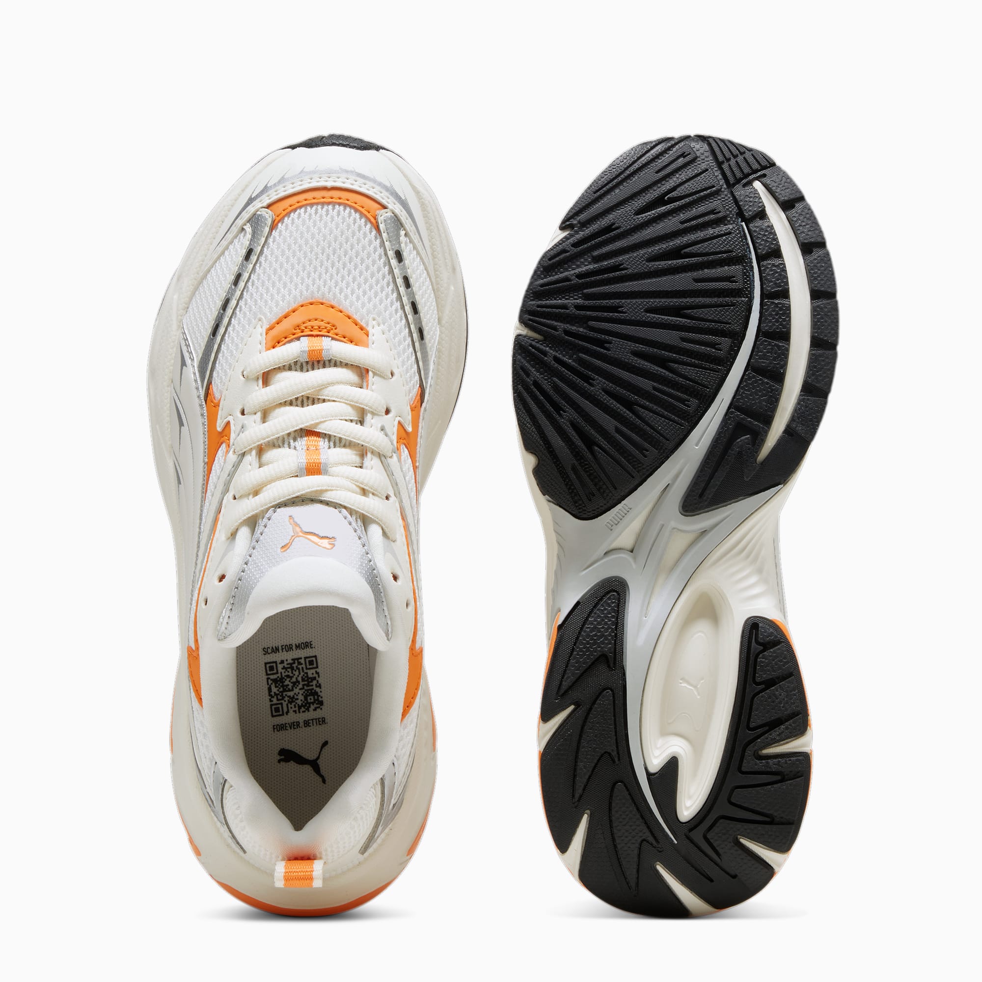 Puma Morphic Wit/Oranje (392724-35)