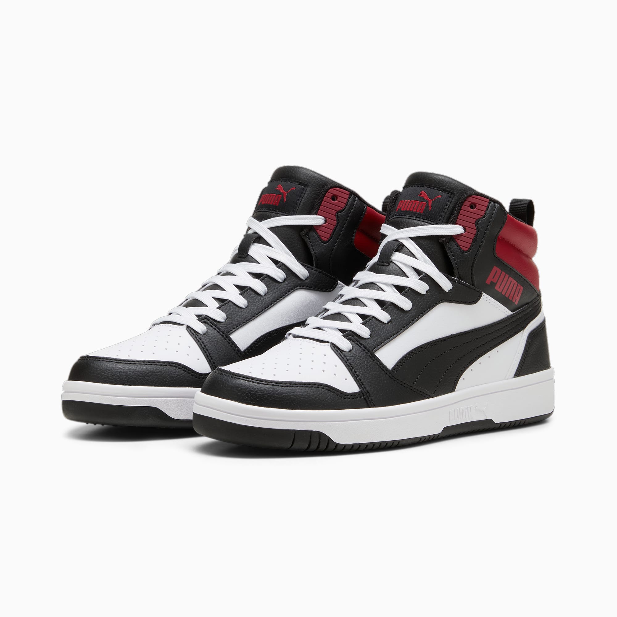 Puma Rebound Wit/Zwart/Rood (392326-24)