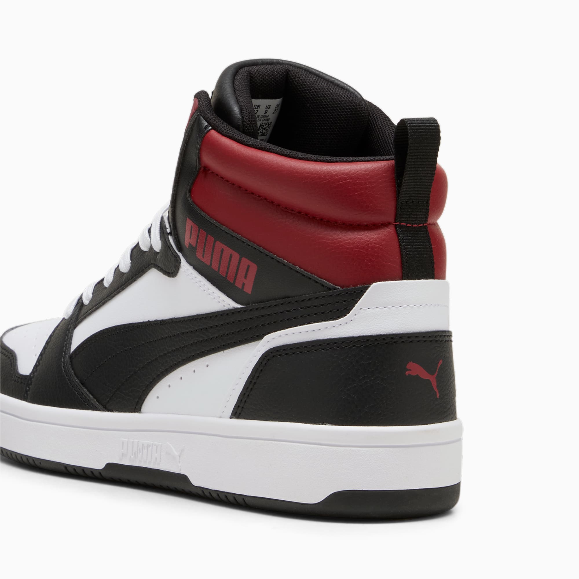 Puma Rebound Wit/Zwart/Rood (392326-24)