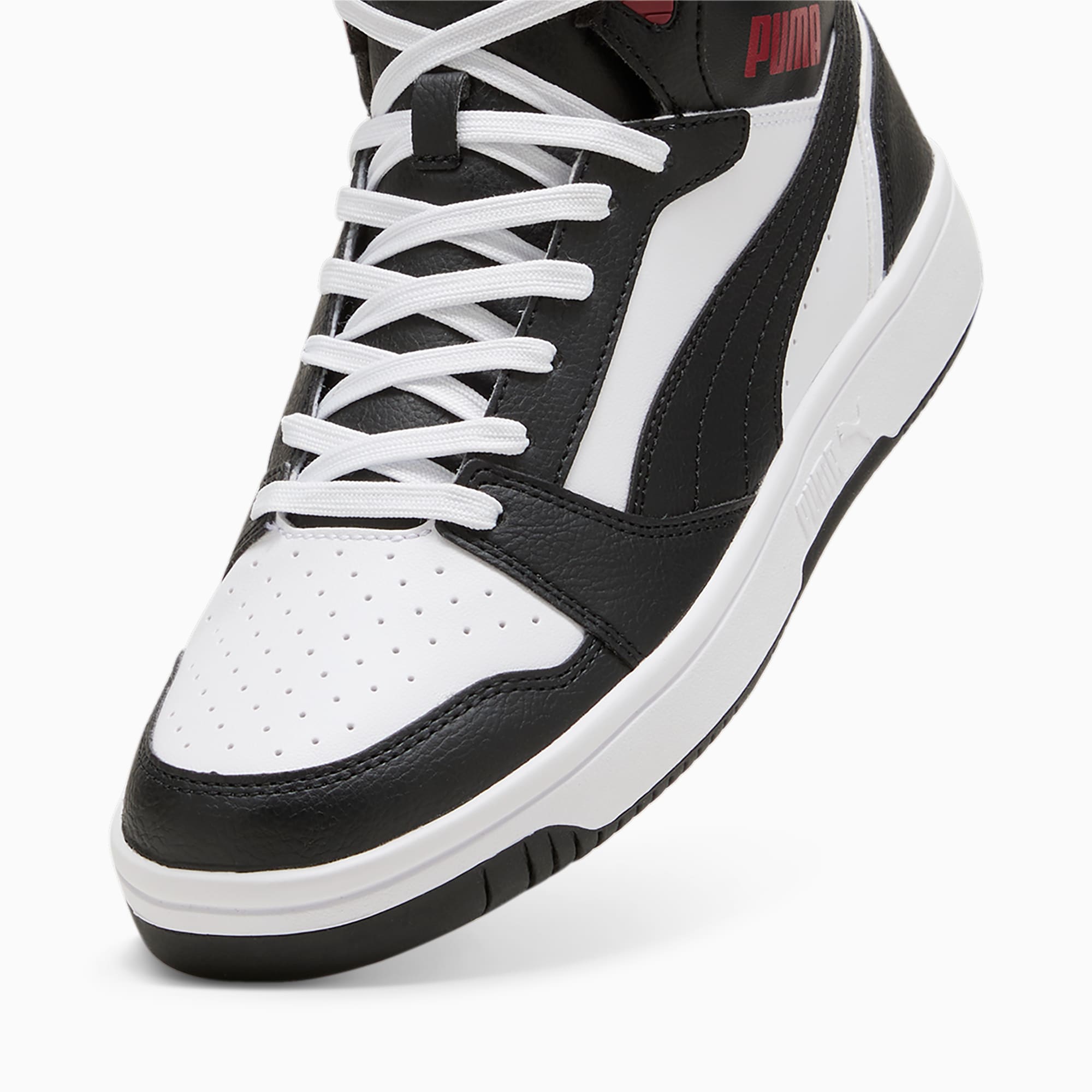 Puma Rebound Wit/Zwart/Rood (392326-24)